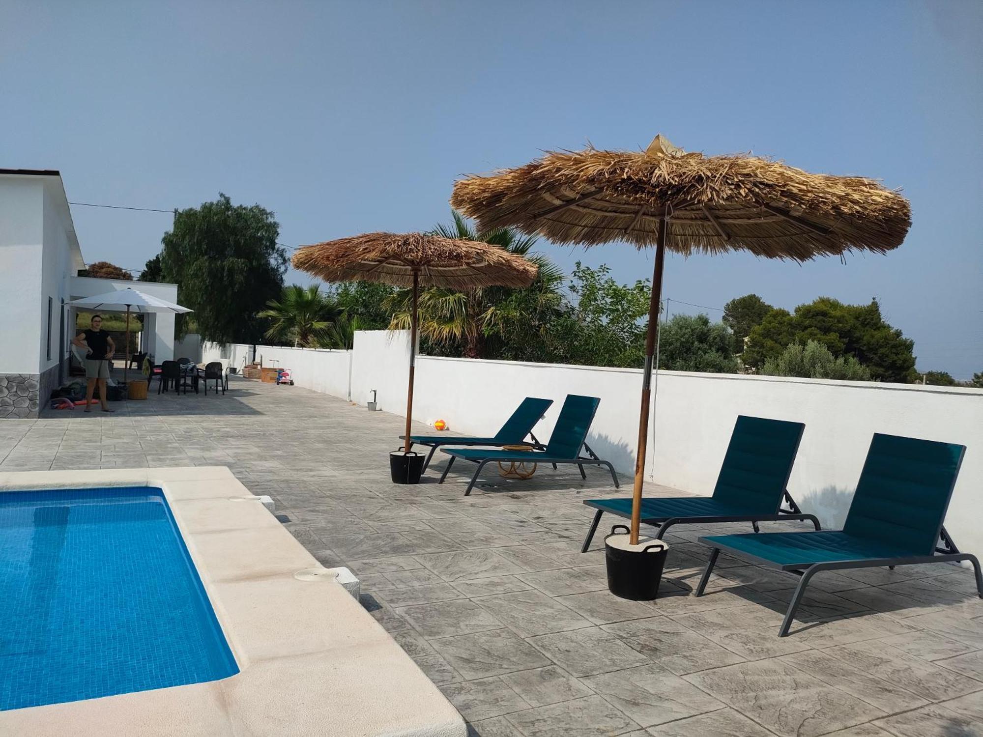 Casa Rural Con Piscina Climatizada Y Barbacoa A 10 Km De Alicante Y Playas, 3000 M2 De Terreno エルチェ エクステリア 写真